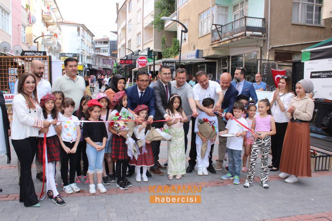 Karaman'da Resim Sergisi ve Çocuk Şenliği 9