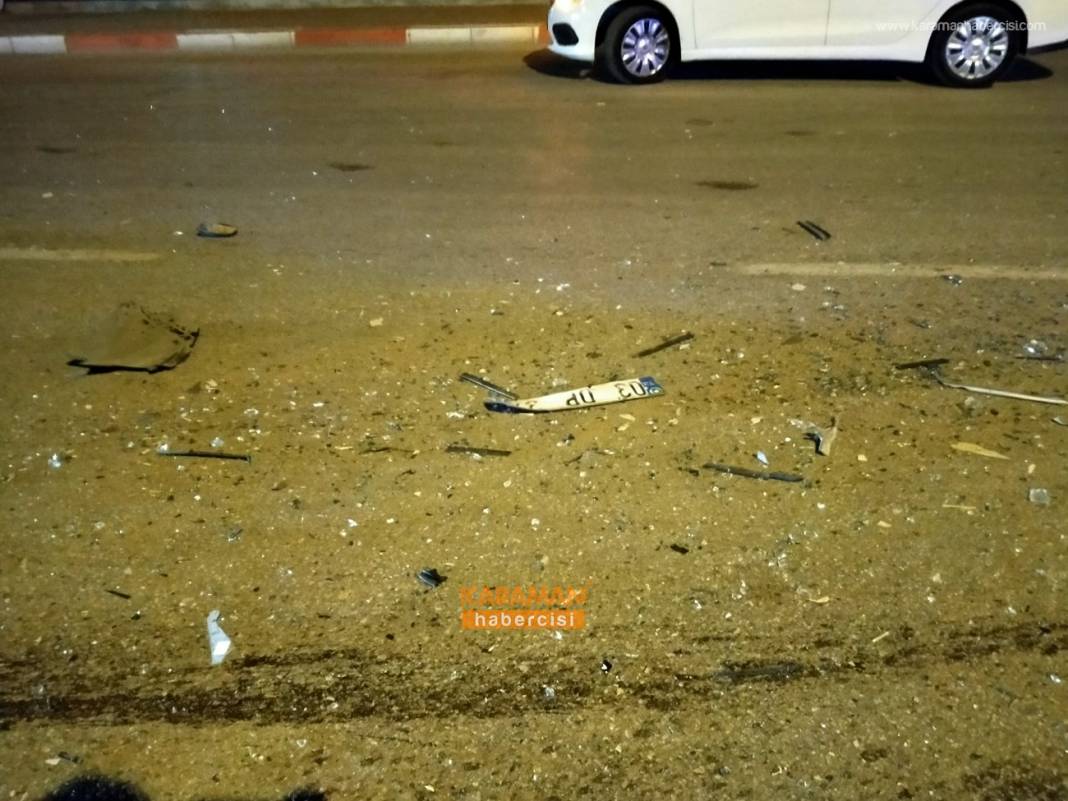 Karaman Valiliği Önünde Trafik Kazası 6