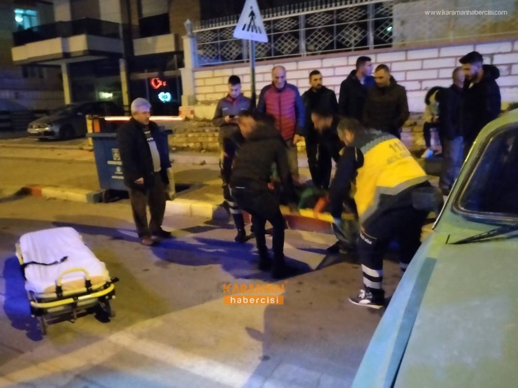 Karaman Valiliği Önünde Trafik Kazası 8