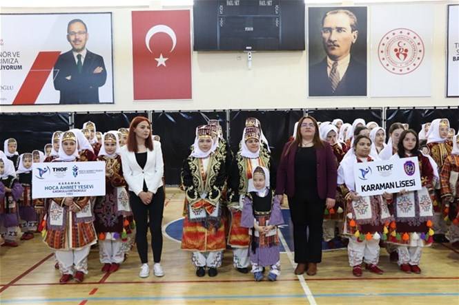 Karaman’da Halk Oyunları İl Birinciliği Yarışması 5