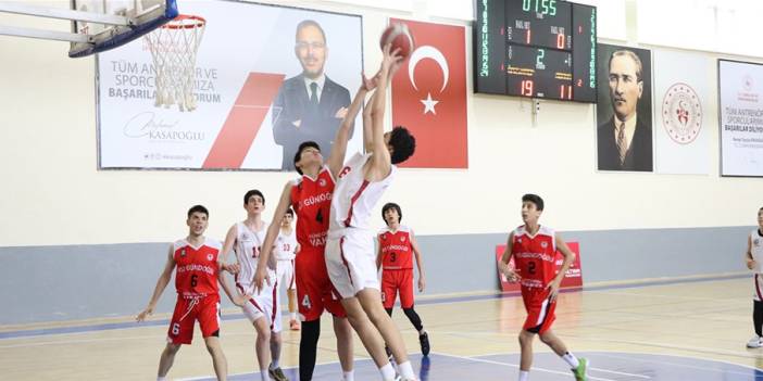 U14 Erkekler Basketbol Bölge Şampiyonası Sona Erdi
