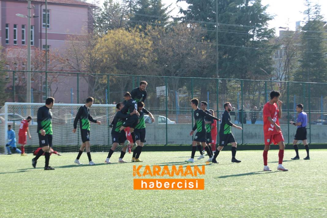 1453 Karaman Gençlikspor, Başyaylaspor'u 2-1 mağlup etti. 9