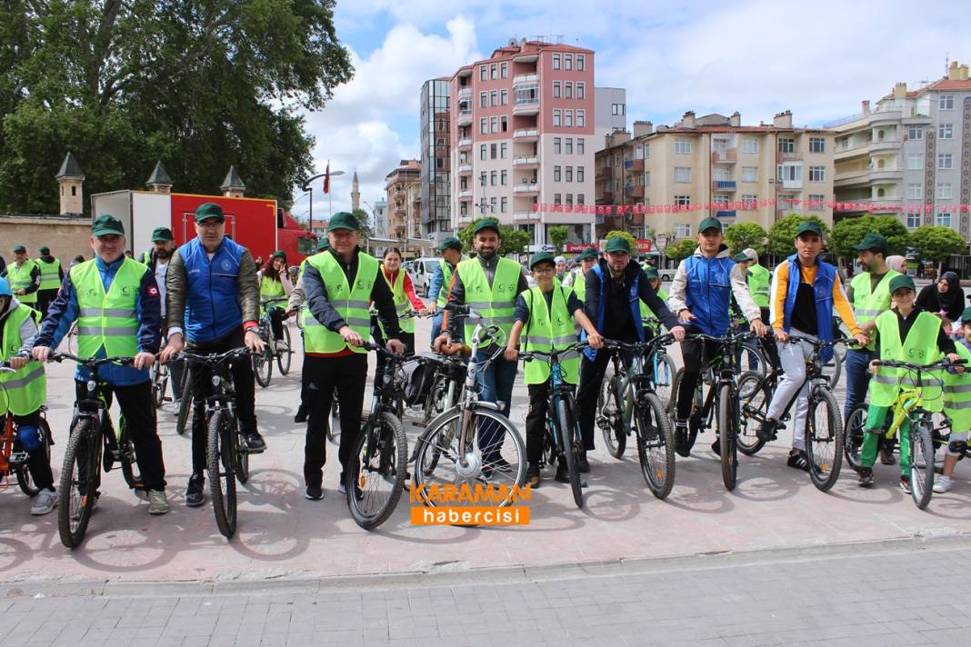 Yeşilay Bisiklet Turu Karaman Etkinliği 1