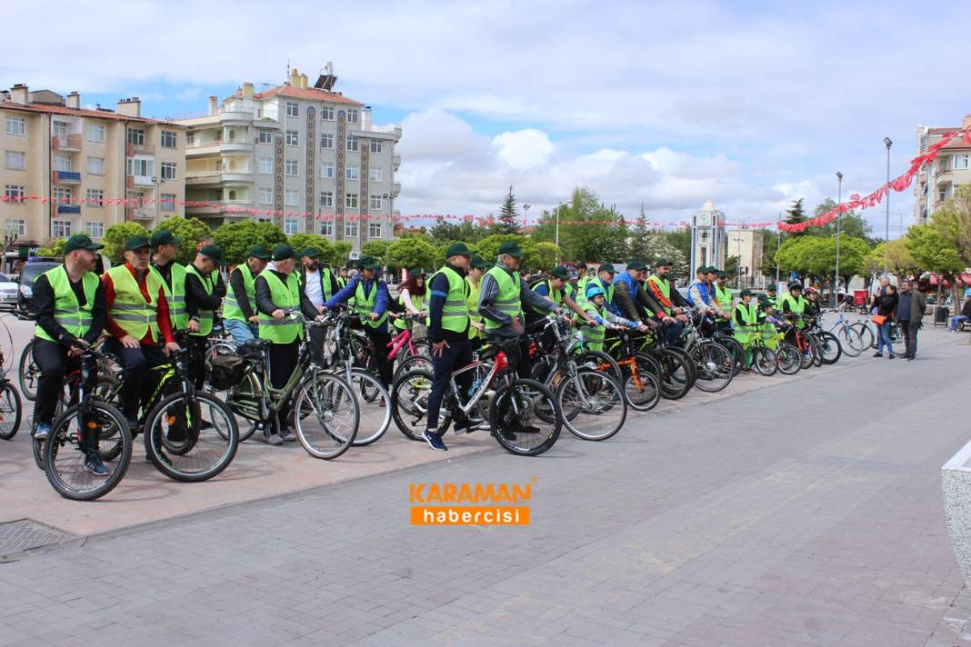 Yeşilay Bisiklet Turu Karaman Etkinliği 2