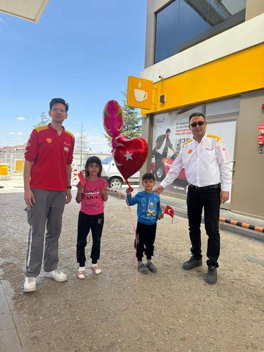 Karaman Çavpet Shell Akaryakıt İstasyonunda gelenek bozulmadı. 10