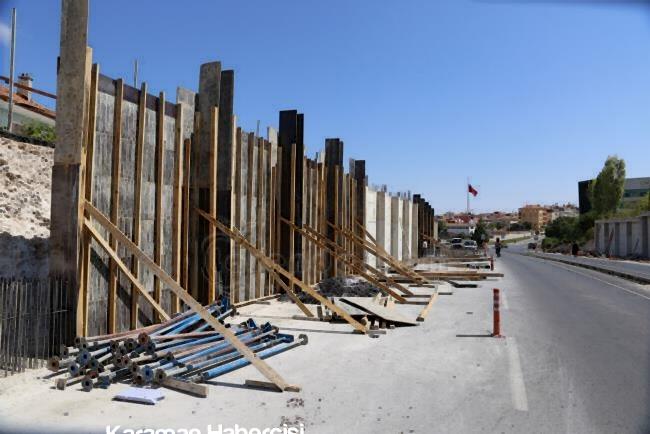 Siyahser-Beyazkent Üst Geçidinde Çalışmalar Devam Ediyor 4