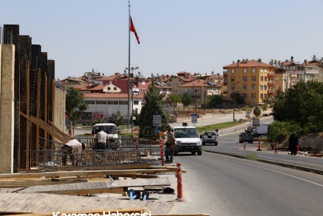 Siyahser-Beyazkent Üst Geçidinde Çalışmalar Devam Ediyor 5