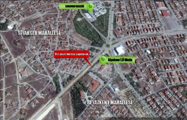 Siyahser-Beyazkent Üst Geçidinde Çalışmalar Devam Ediyor 6