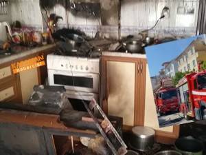 Karaman’da İkamet Yangını