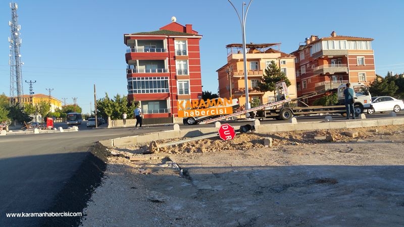 Karaman Alparslan Türkeş Bulvarı Üzeri Trafik Kazası 7