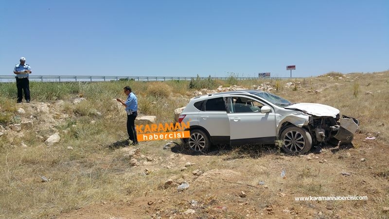 Şanlıurfa’ya Giden Aile Karaman’da Kaza Yaptı 1