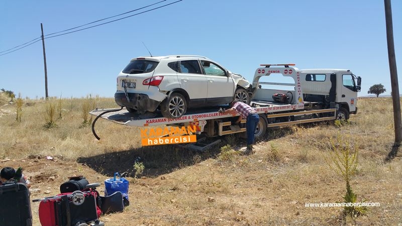 Şanlıurfa’ya Giden Aile Karaman’da Kaza Yaptı 13