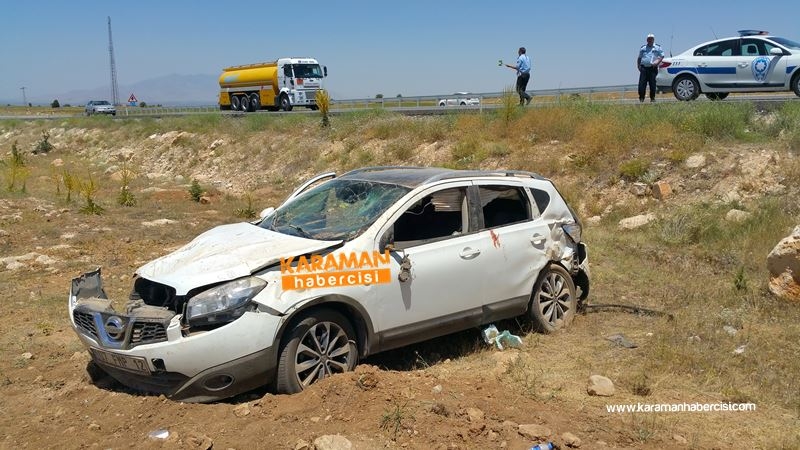 Şanlıurfa’ya Giden Aile Karaman’da Kaza Yaptı 2