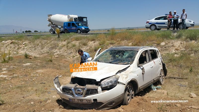 Şanlıurfa’ya Giden Aile Karaman’da Kaza Yaptı 6