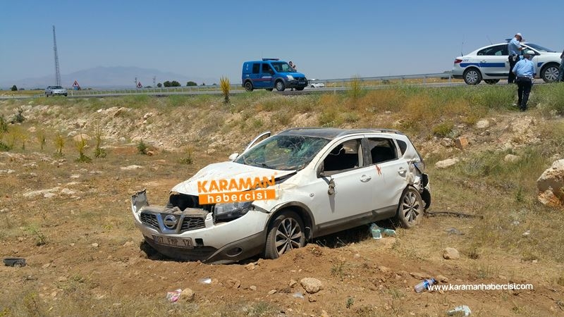 Şanlıurfa’ya Giden Aile Karaman’da Kaza Yaptı 7