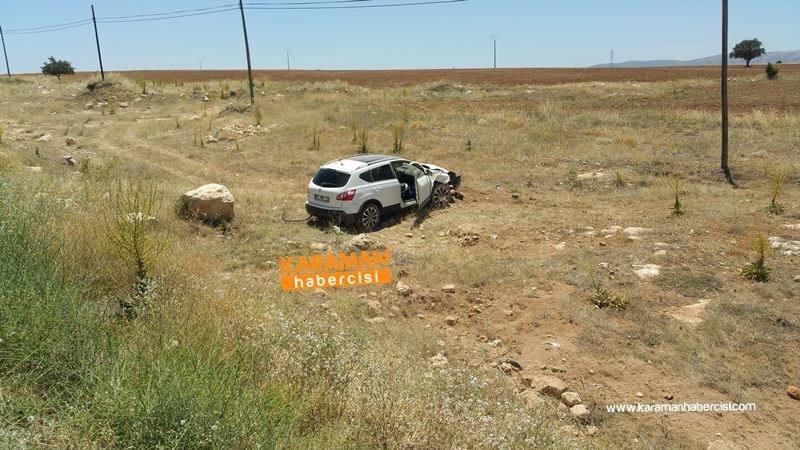 Şanlıurfa’ya Giden Aile Karaman’da Kaza Yaptı 8