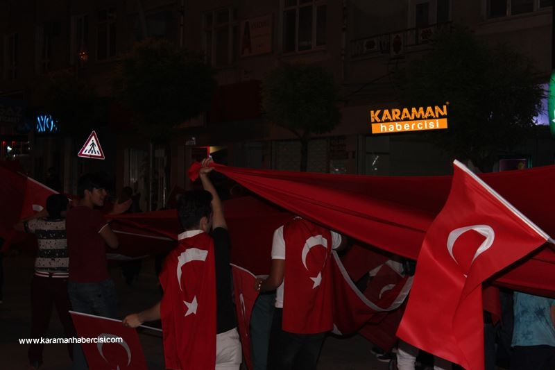 Karaman'da Milli Birlik Yürüyüşü 1