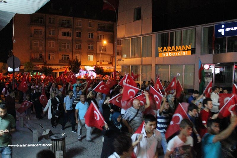Karaman'da Milli Birlik Yürüyüşü 11