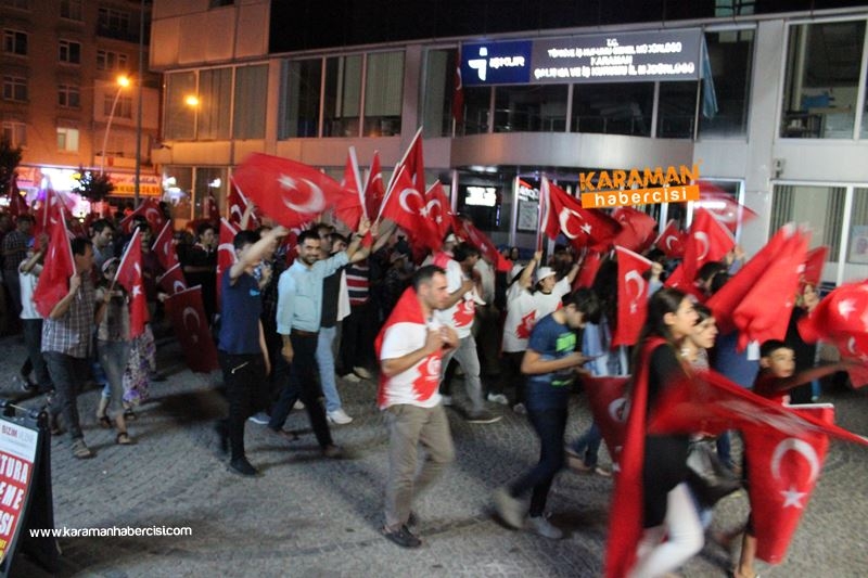 Karaman'da Milli Birlik Yürüyüşü 17