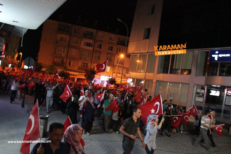 Karaman'da Milli Birlik Yürüyüşü 19