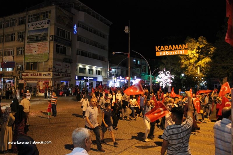 Karaman'da Milli Birlik Yürüyüşü 20