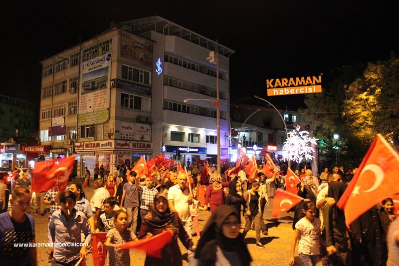 Karaman'da Milli Birlik Yürüyüşü 21