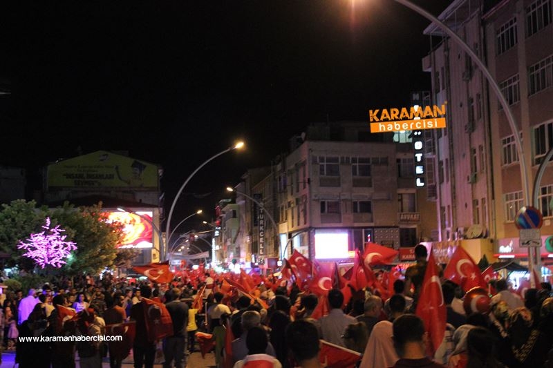 Karaman'da Milli Birlik Yürüyüşü 22