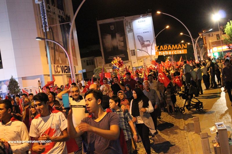 Karaman'da Milli Birlik Yürüyüşü 23