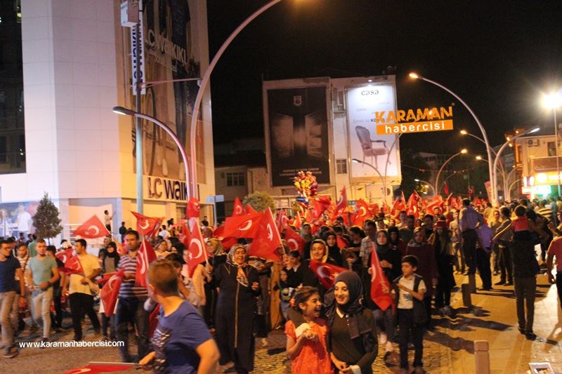 Karaman'da Milli Birlik Yürüyüşü 25