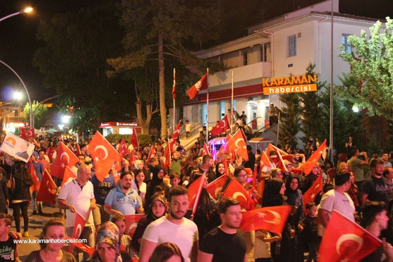 Karaman'da Milli Birlik Yürüyüşü 26