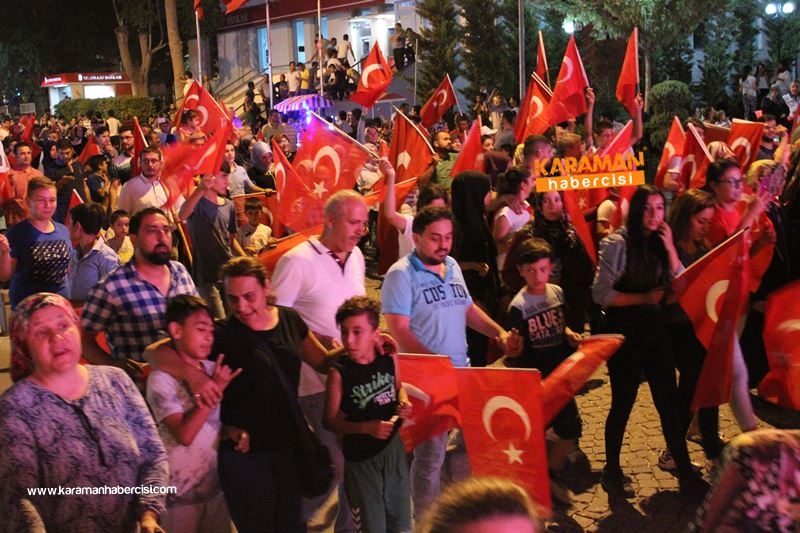 Karaman'da Milli Birlik Yürüyüşü 27