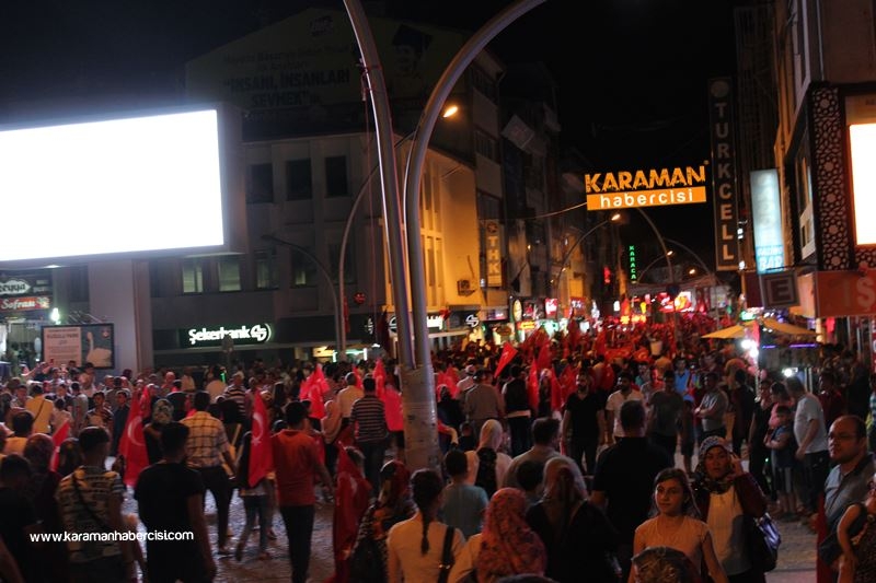 Karaman'da Milli Birlik Yürüyüşü 28