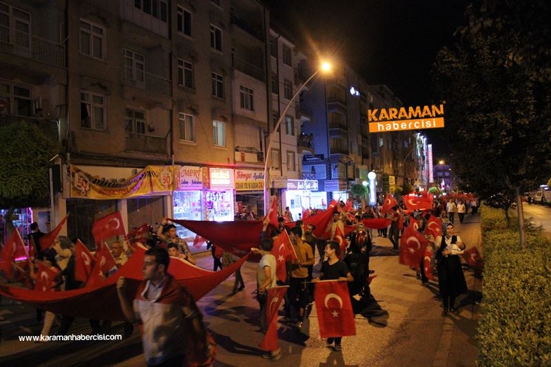 Karaman'da Milli Birlik Yürüyüşü 3