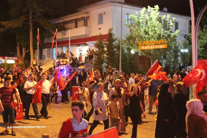 Karaman'da Milli Birlik Yürüyüşü 30