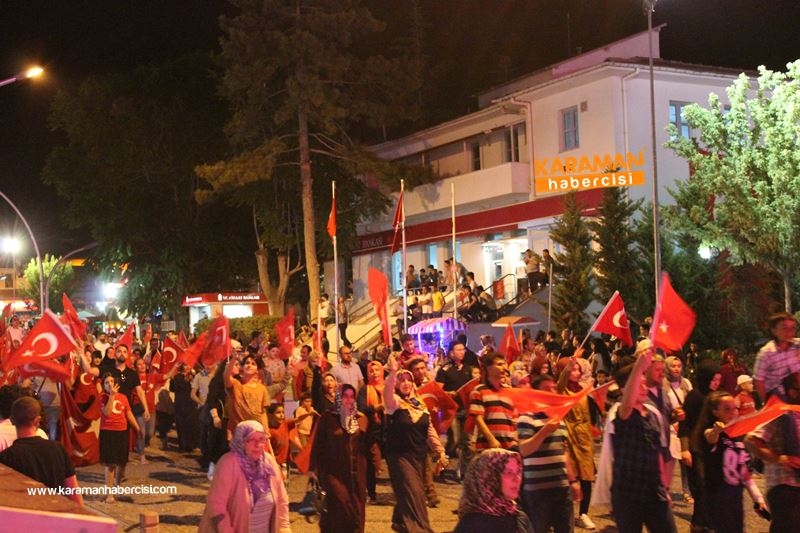 Karaman'da Milli Birlik Yürüyüşü 31