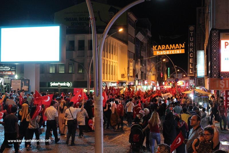 Karaman'da Milli Birlik Yürüyüşü 32