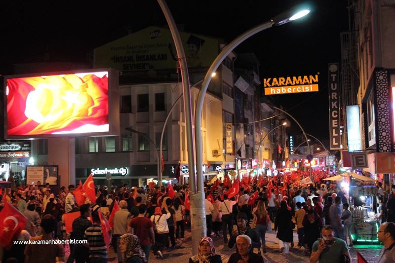 Karaman'da Milli Birlik Yürüyüşü 33