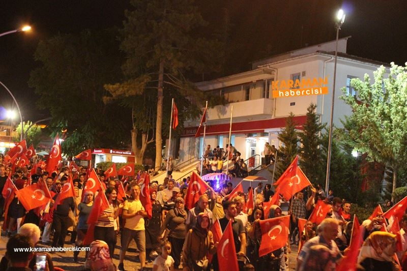 Karaman'da Milli Birlik Yürüyüşü 36