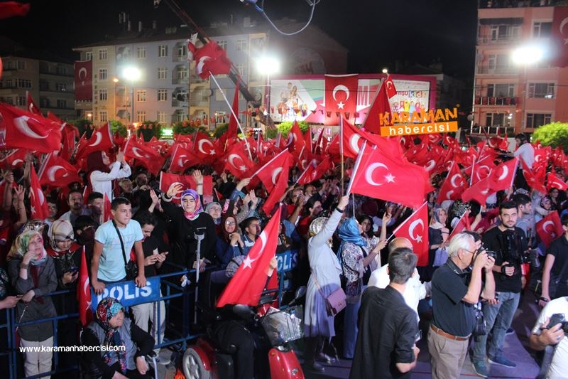 Karaman'da Milli Birlik Yürüyüşü 37