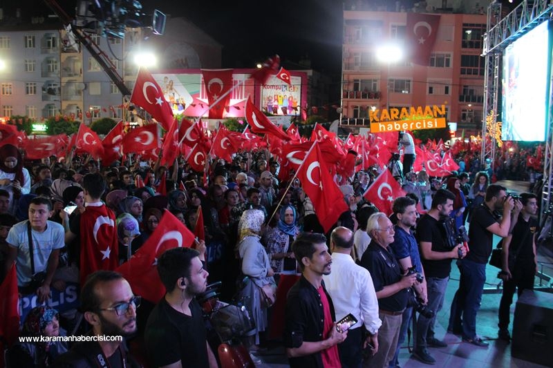 Karaman'da Milli Birlik Yürüyüşü 38