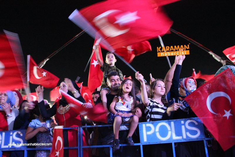 Karaman'da Milli Birlik Yürüyüşü 39