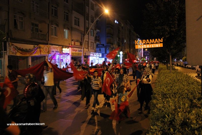 Karaman'da Milli Birlik Yürüyüşü 4