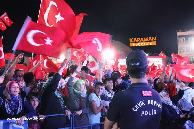 Karaman'da Milli Birlik Yürüyüşü 41