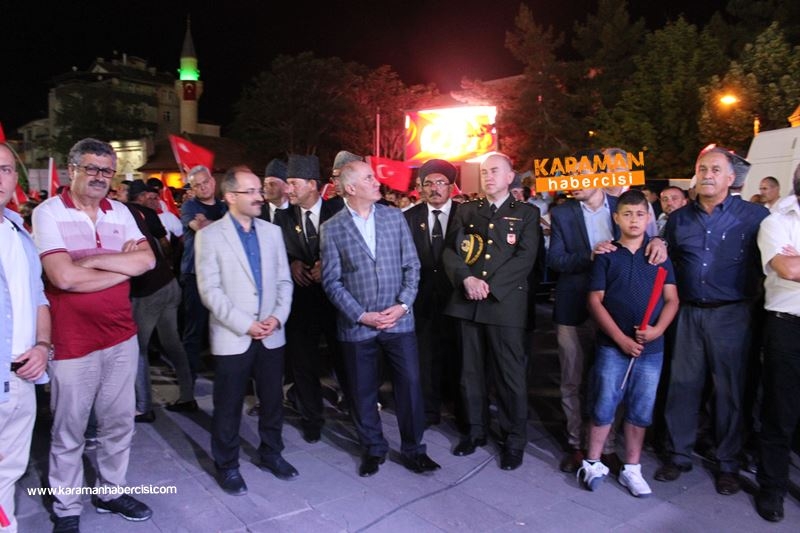 Karaman'da Milli Birlik Yürüyüşü 44