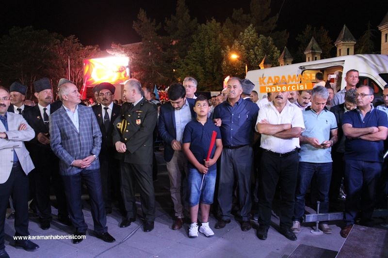Karaman'da Milli Birlik Yürüyüşü 45