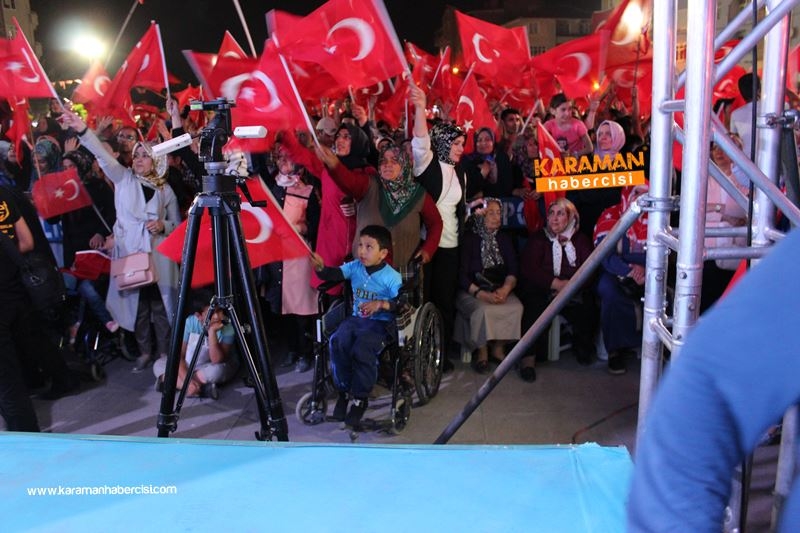 Karaman'da Milli Birlik Yürüyüşü 46