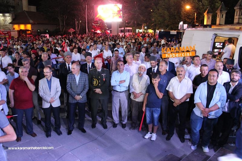 Karaman'da Milli Birlik Yürüyüşü 48