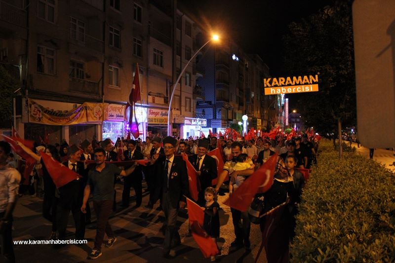 Karaman'da Milli Birlik Yürüyüşü 5