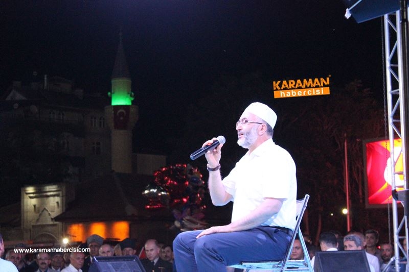 Karaman'da Milli Birlik Yürüyüşü 50