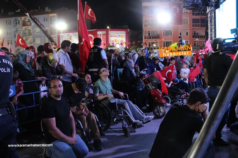 Karaman'da Milli Birlik Yürüyüşü 51